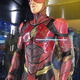 The Flash’s costume is actually the one worth paying the closest attention to, as it’s less a single piece of armor like most of the other leaguers’ and actually a dense bodysuit plated with disconnected pieces of armor, allowing for maximum flexibility while in motion. The plates are also tethered to one another by a network of flexible fibers.